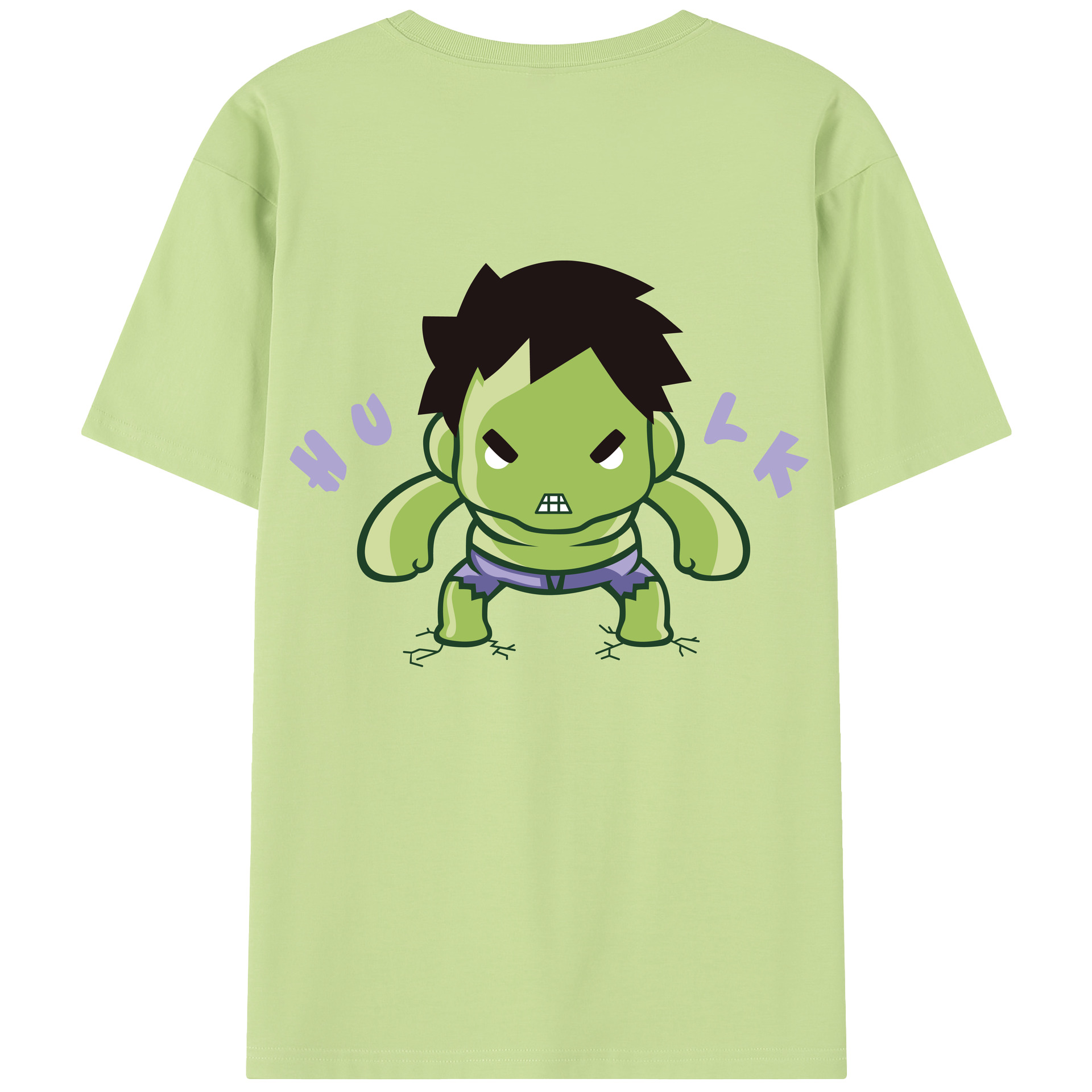 （画像用） アベンジャーズ The Avengers 綿100％半袖Tシャツ（背面プリント）